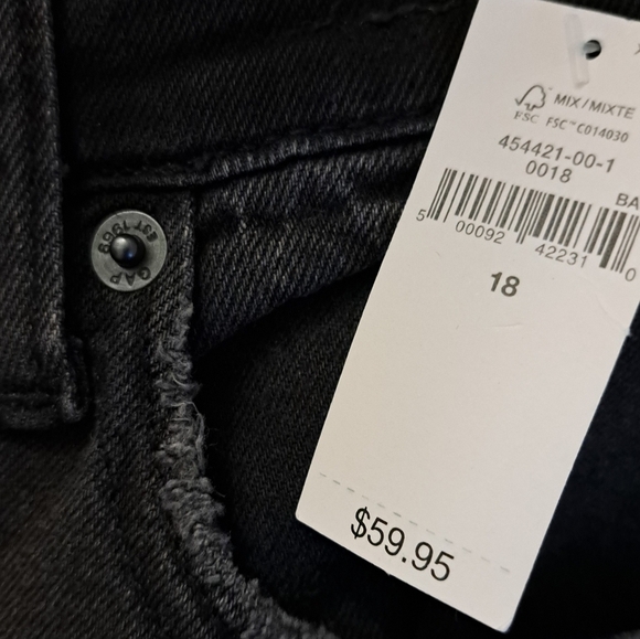 NWT Gap Women's High Rise True Skinny Ankle   Size 10 /30 - Picture 4 of 4